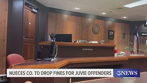Nueces County to drop fines for juvenile offenders