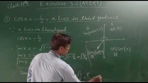 Maths Class 11th Ex3.2(Q1) l NCERT Trigonometric Functions