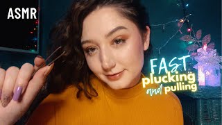 ASMR Pulling & Plucking Your Negative Energy *Fast & Aggressive*