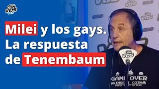 Ernesto Tenembaum le respondió a Milei tras la repercusión por el discurso en Davos
