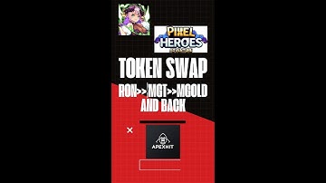 Token Swap #roninwallet #binance #coinbase #pha #pixelheroes