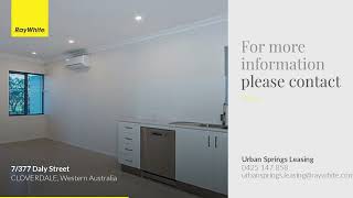 7/377 Daly Street, Cloverdale WA