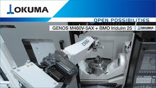 Vertikales 5-Achs-Bearbeitungszentrum - GENOS M460V 5AX mit  BMO Iriduim 25