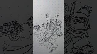 Warhammer 40k Mephiston in Ballpoint Pen #ballpointpendrawing #art #drawing #warhammer40k