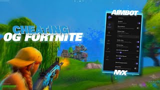 Cheating in OG Fortnite 🎯 | nyx cheats screenshot 4