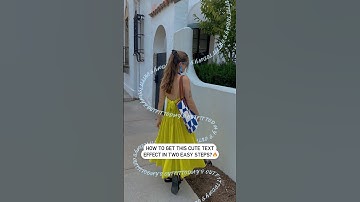 How to get this cute text effect in two easy steps #instoriesapp #instories #texteffect #storytips