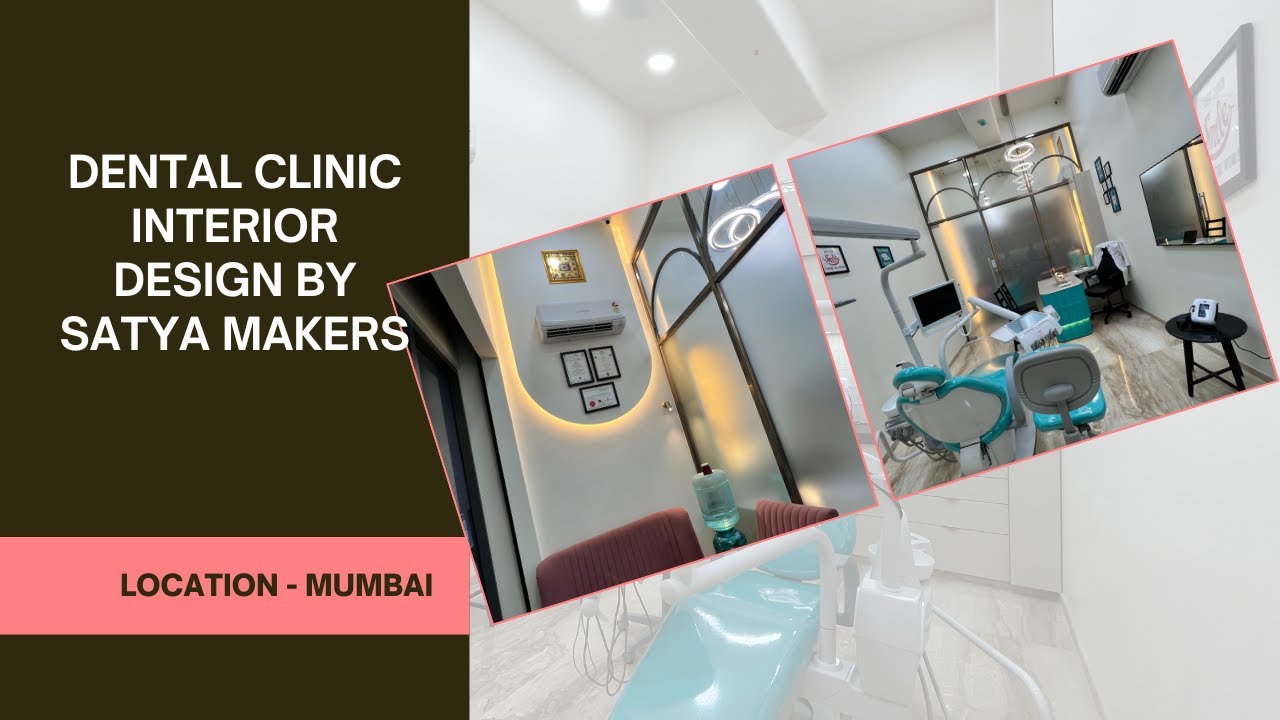 A Stunning Dental Clinic Transformation At Powai by Satya Makers Interior Design!
