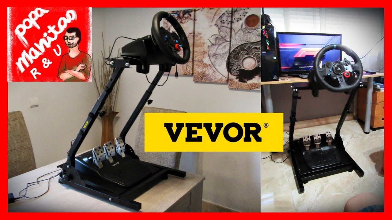 Soporte para Volante de VEVOR /// COCKPIT ideal para Logitech G29