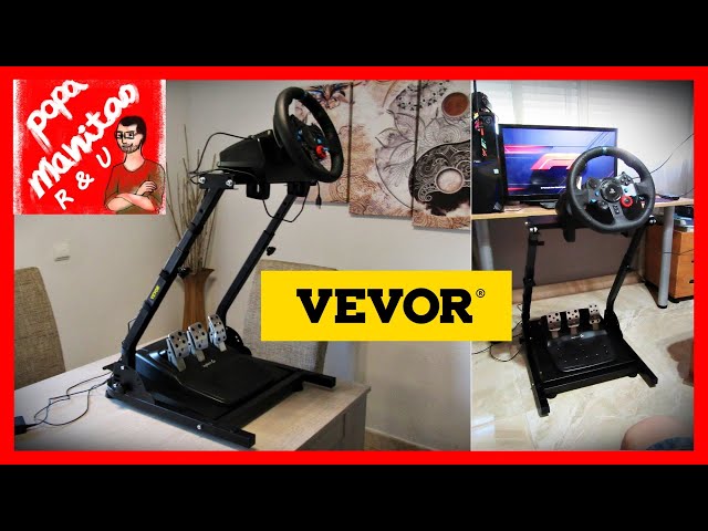 VEVOR VEVOR Soporte para volante de carreras preinstalado, base, reparacion  de volantes logitech 