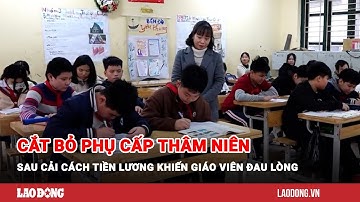 Cắt bỏ phụ cấp thâm niên sau cải cách tiền lương khiến giáo viên đau lòng | Báo Lao Động