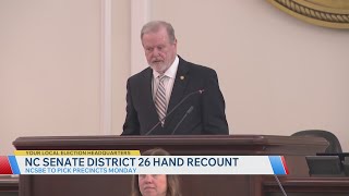 Random precinct selection Monday for NC primary recount