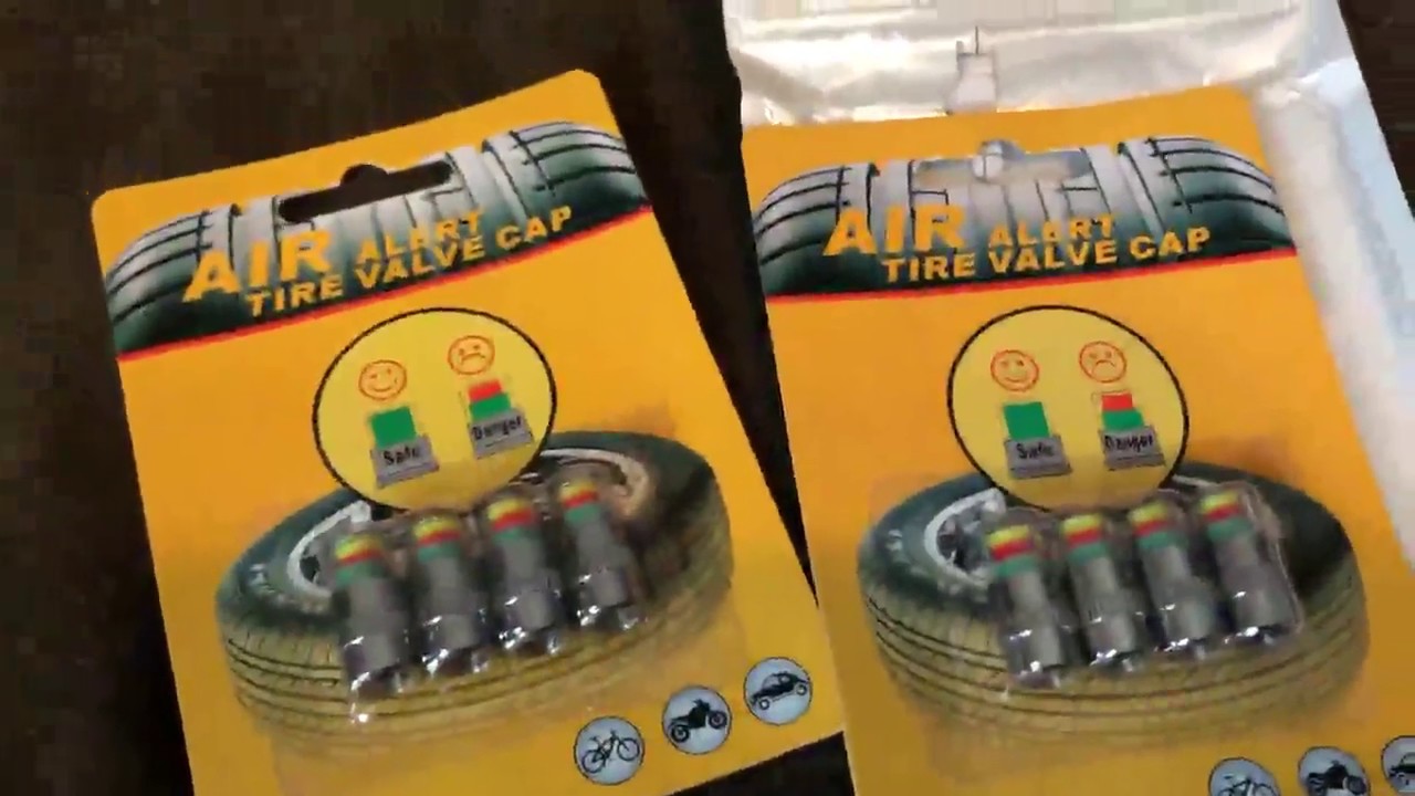 ANKIA Car Tire Pressure Monitor Valve Stem Caps Sensor Indicator 3