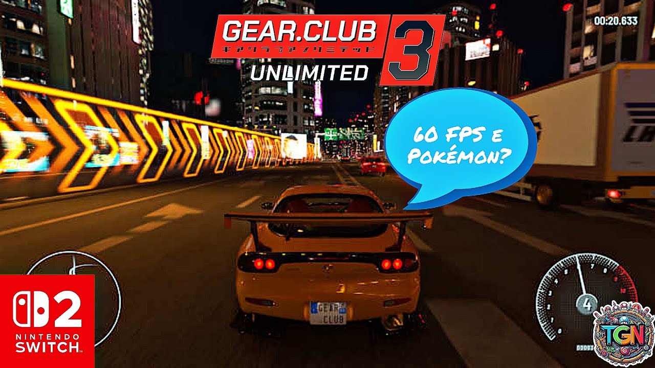 🚨Jogando Nintendo Switch 2 em 4K 😱 - Live para falar mal do preço de Pokémon (Gear.Club Unlimited 3)
