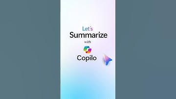 Summarize with Microsoft Copilot in Word