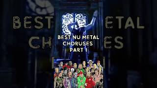 Best NU Metal Choruses 🔥 Part 1. #shorts #numetal #metal #00s #alternative #music #nu