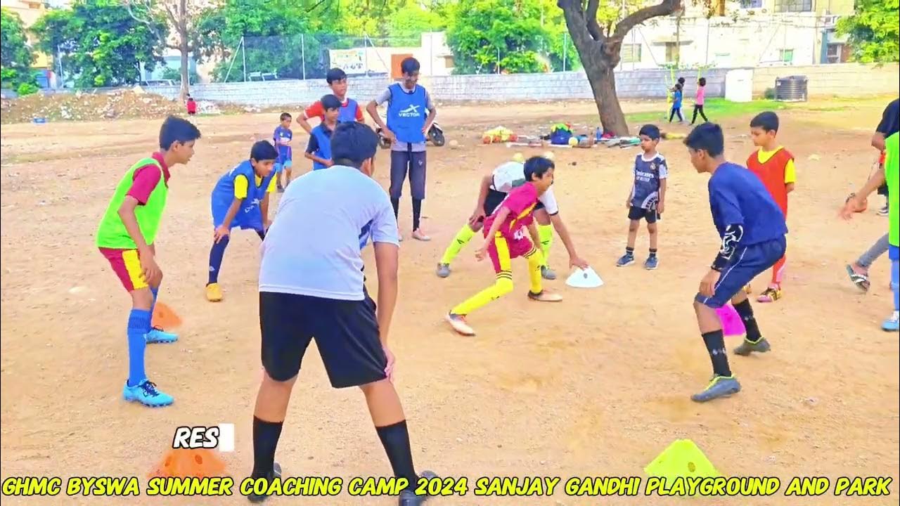 GHMC BYSWA SUMMER COACHING CAMP 2024 SANJAY GANDHI PLAYGROUND AND PARK