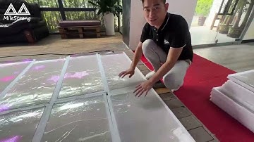 Milestrong Transparent Led Display#leddisplay #ledscreen #leddisplayscreen #shortsfeed #shortsvideo