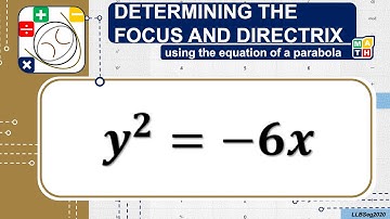 Determining the Focus and Directrix of a Parabola (Part 2) - Math 10a_U1C1L3_Practice Exercises B