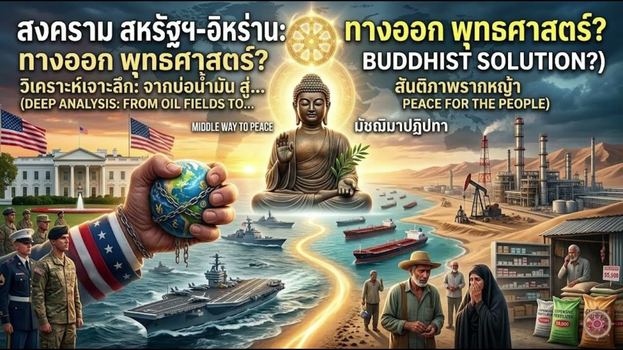 วิเคราะห์สงครามสหรัฐฯ อิหร่าน  ทางออกเชิงโครงสร้างด้วยพุทธสันติวิธี