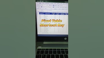 How to Apply Pivot Table In Excel #shorts #ytshorts #excel  #excelshortcuts #exceltutorial