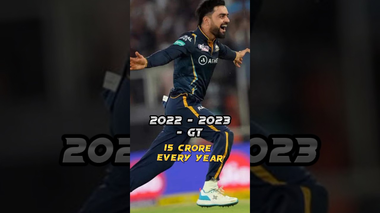 Rashid Khan Total Ipl Salary (2017-2013)