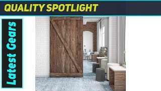 SMARTSTANDARD Barn Door Kit: Industrial Strength & Style!