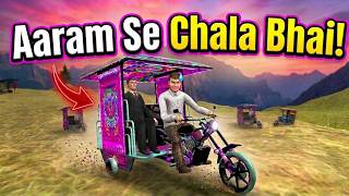 Passenger darr gya 😂 | Real Tuk Tuk Rickshaw Driver screenshot 2