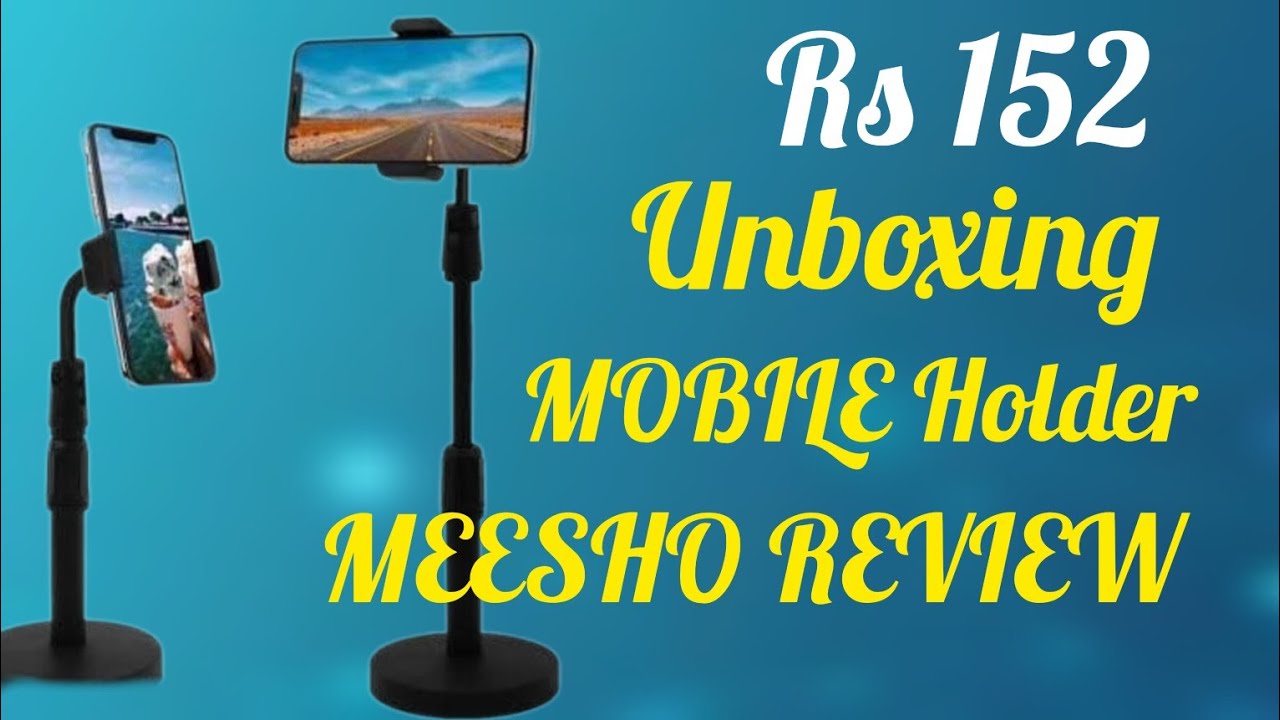 মোবাইল হোল্ডার //Mobile Holder//Meesho Review // Unboxing//এও কম দামে 😱😱.... YouTube