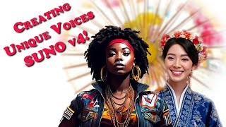 Suno ai: Create UNIQUE voices in Suno V4!