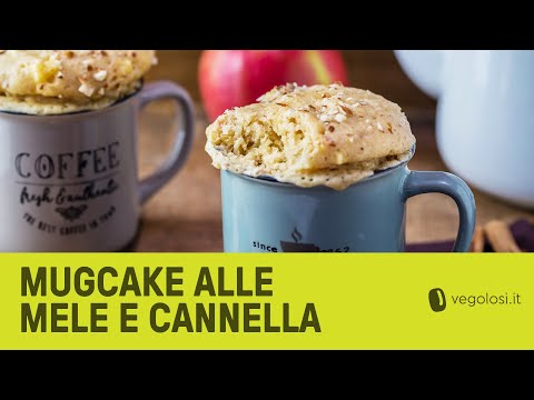 Mugcake alle mele e cannella in 6 minuti!