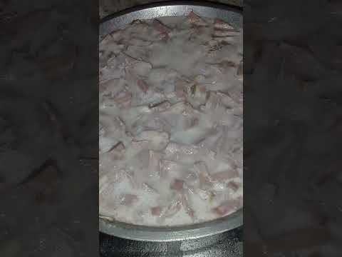 Cooking delicious ginataang langka