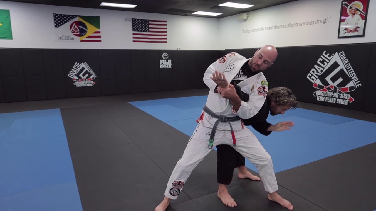 Two Hand Choke Defense With Arm Locks by Gracie Charlottesville YouTube