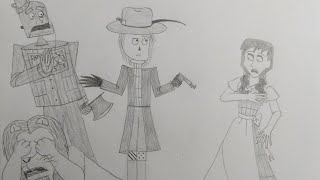 Wizard of Oz Animatic: Scarecrow Has a Gun (Bojack Horseman Inspired)