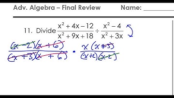 Day 0   #11   Dividing Rational Expressions, Stating Restrictions