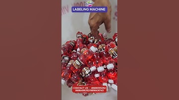(AUTOMATIC LABELING) ADMI KA 1 HI MACHINE KARDEGI #shorts #labelingmachine