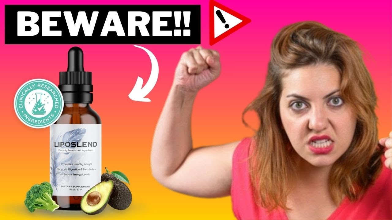LipoSlend REVIEW ⚠️ BE CAREFUL!!!⚠️ LipoSlend Side Effects – LipoSlend Supplement