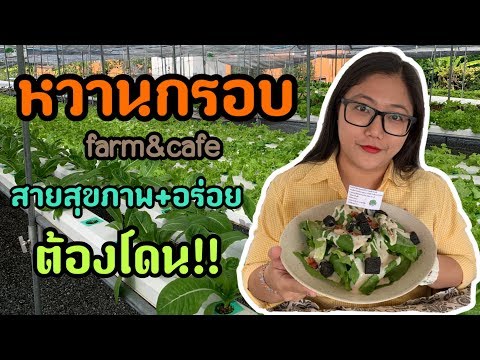 หวานกรอบ farm&cafe @พุทธมณฑลสาย2 คาเฟ่สวนผักออแกนิคที่สดกรอบและอร่อยมาก!!