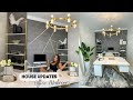 CLEAN AND DECORATE WITH ME | MODERN HOME OFFICE  MAKEOVER | NEW FURNITURE