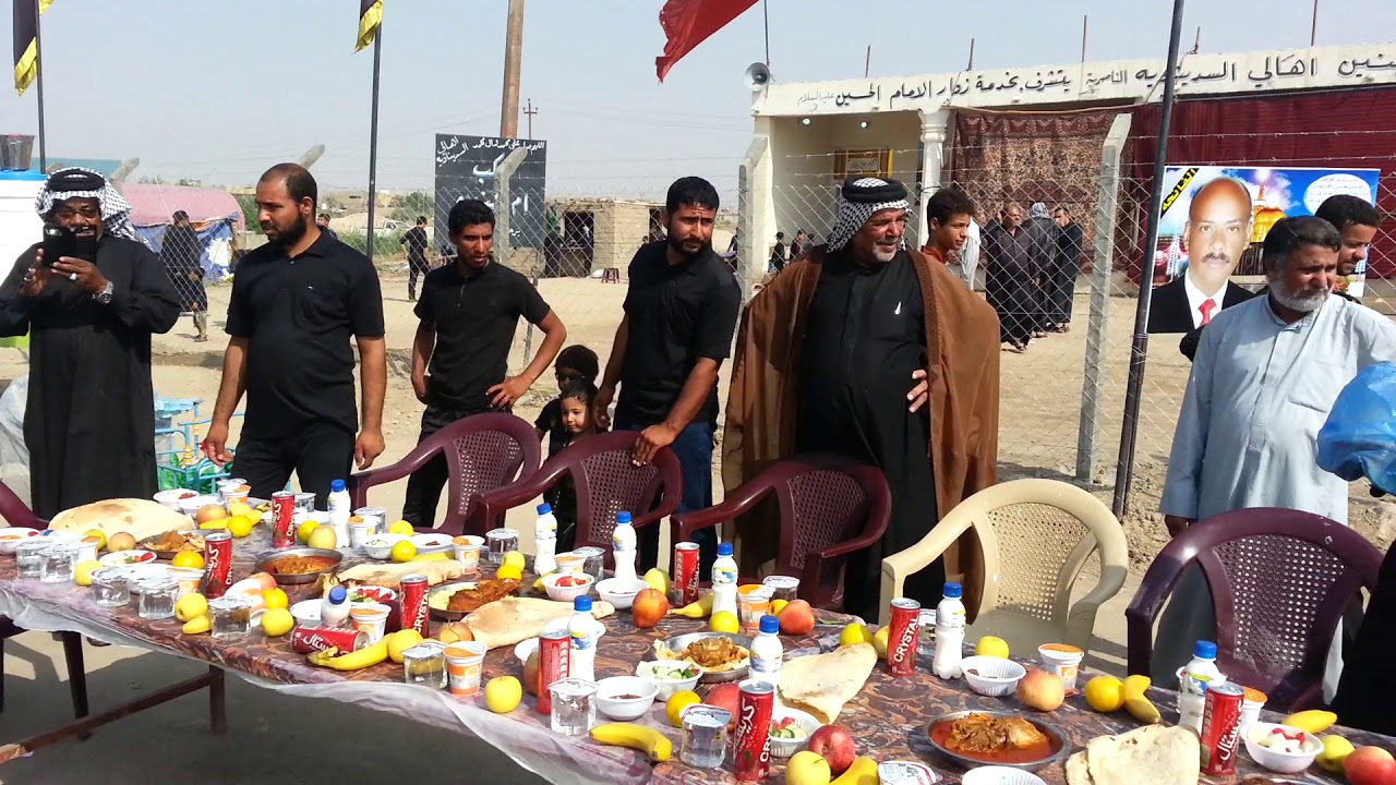 ضيافة زوار الامام الحسين عليه السلام  مشاية  الاربعين1439