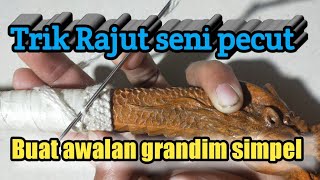 grandim method / whip knitting // Javanese knitting art tutorial