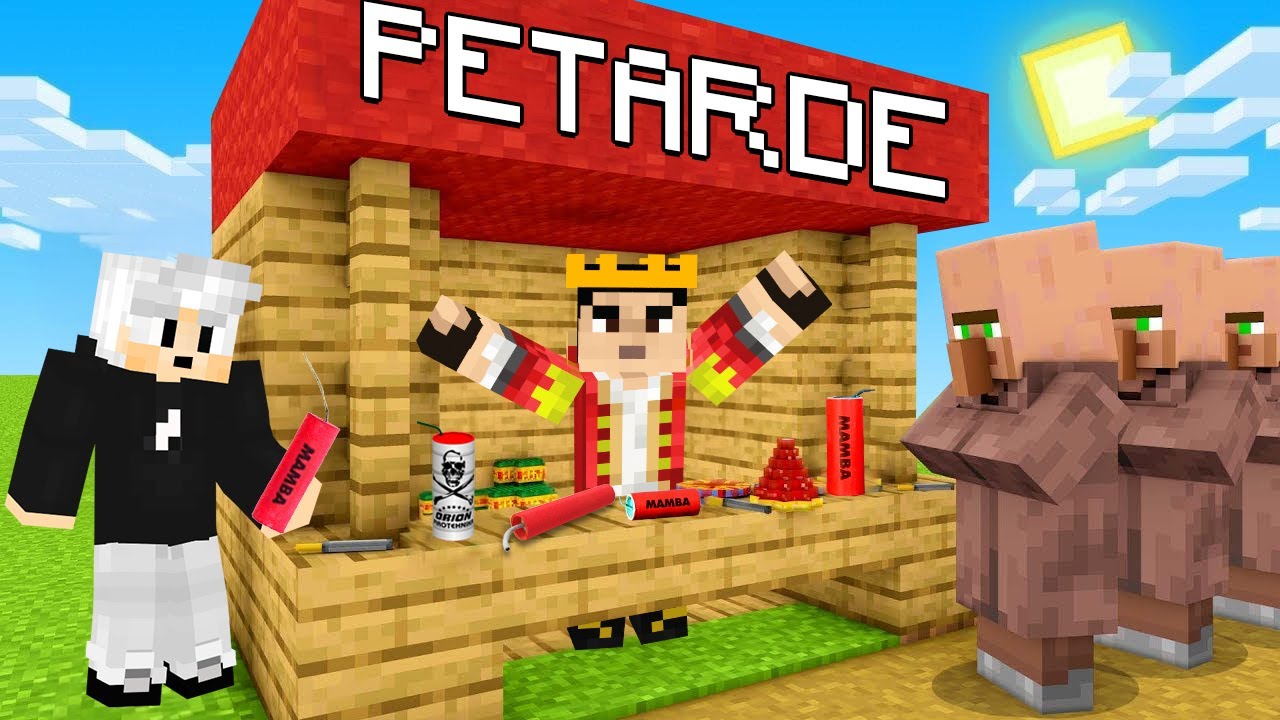 PRODAJEM NAJJAČE PETARDE U MINECRAFTU !?!?