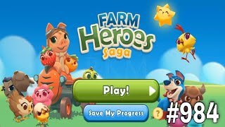 Farm Heroes Saga - Puzzle Games | RKM Gaming | Tips And Tricks | Casual Games | Level 984 screenshot 4