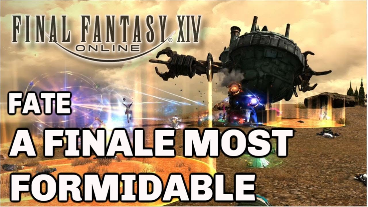 FFXIV - A Finale Most Formidable FATE 21:9 - YouTube