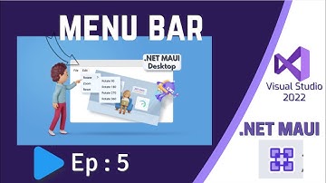 Display a Menu Bar in .NET MAUI Desktop App | Ep:5