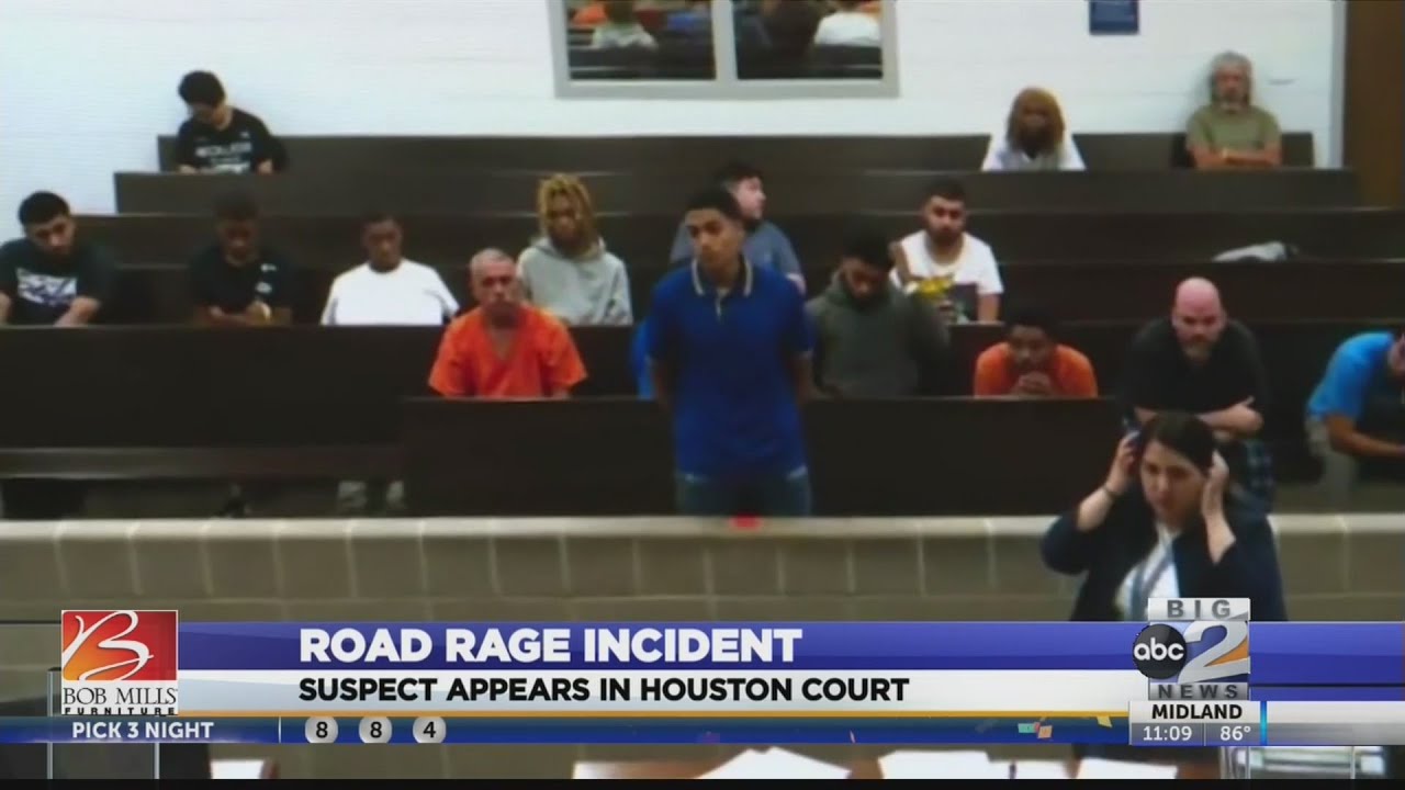 Road rage suspect appears in Houston court - YouTube