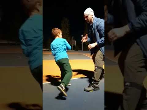 شبل سبعة سنوات اول دروس الملاكمه