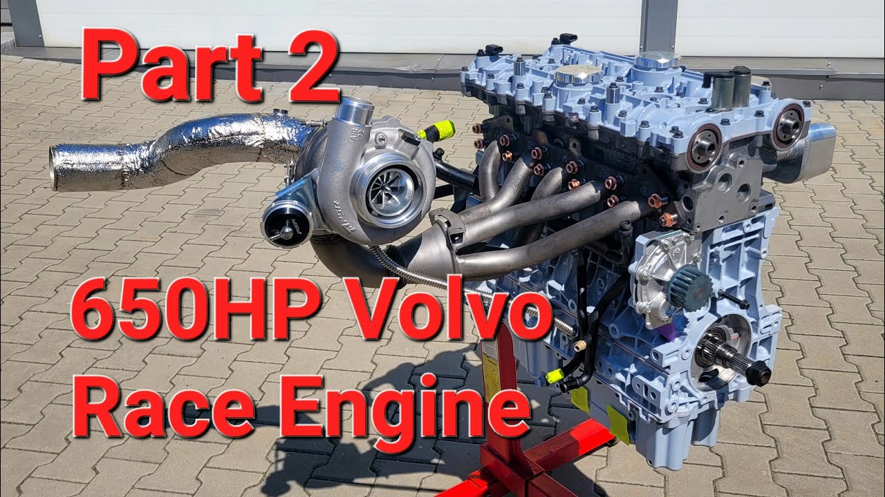 Volvo 650HP Race Engine Assembly Part2