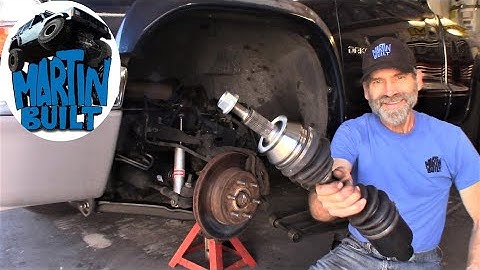 How to Replace Front Axle Shafts on a Dodge Dakota and Durango