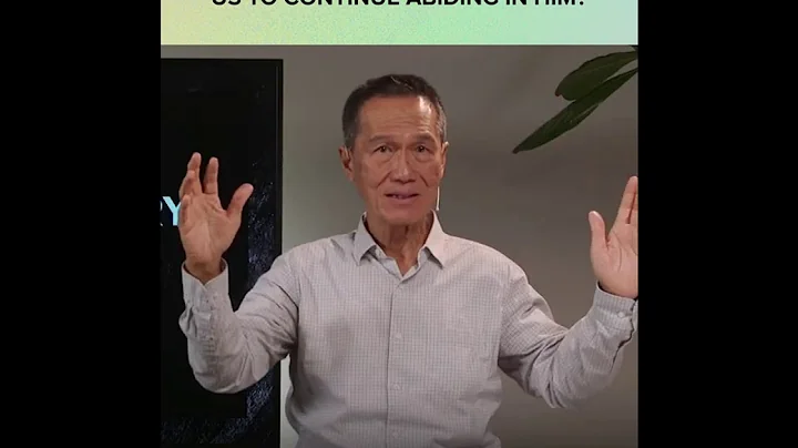 How Can God's Promises Encourage Us To Continue Abiding in Him? - Peter Tan-Chi - Sunday Fast Track