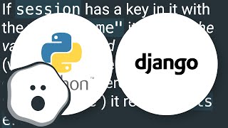 django request.session.get("name", False) - What does this code mean?